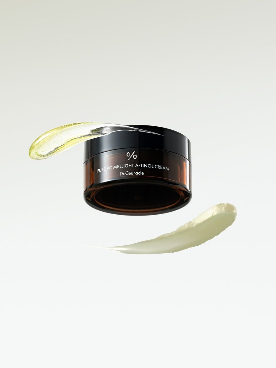Подвійний крем з вітаміном С, ретинолом і керамідами Dr.Ceuracle Pure Vc Mellight A-Tinol Cream, 70g MC - 021107 фото