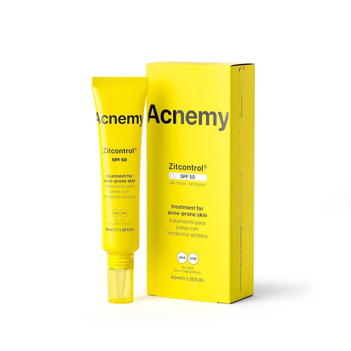 Сонцезахисний крем Acnemy ZITCONTROL SPF50, 40ml MC - 011002 фото