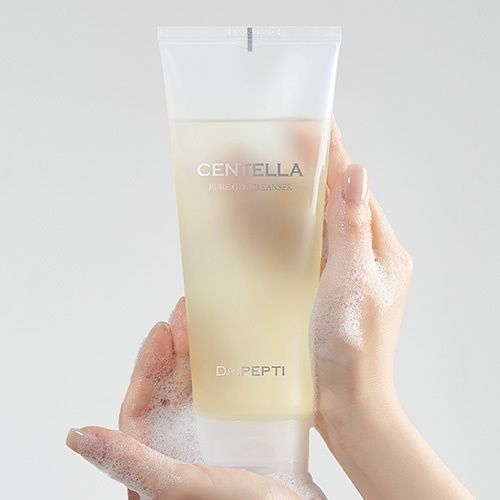 Купити Гель для очищення обличчя з центелою азіатською DR.PEPTI Centella Pure Gel Cleanser, 200 мл DR.PEPTI