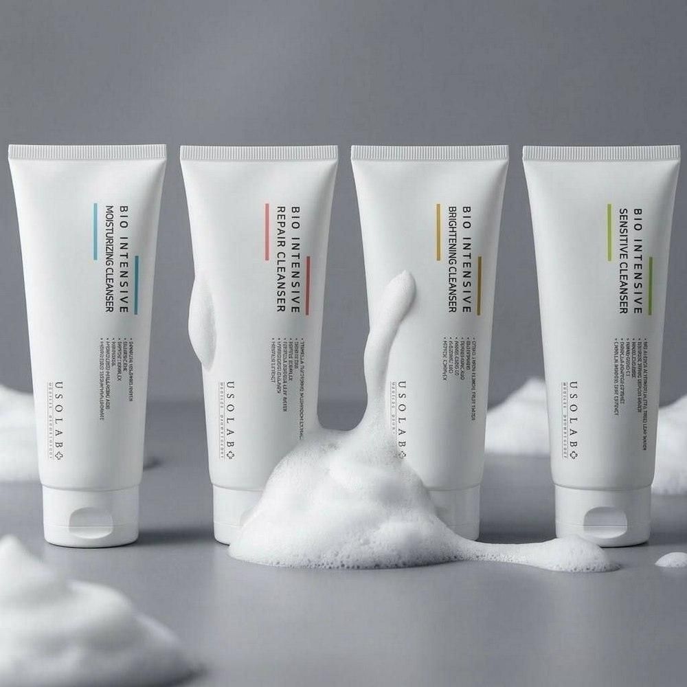 Купити Гель для вмивання для регенерації та омолодження USOLAB Bio Intensive Repair Cleanser, 120 мл USOLAB